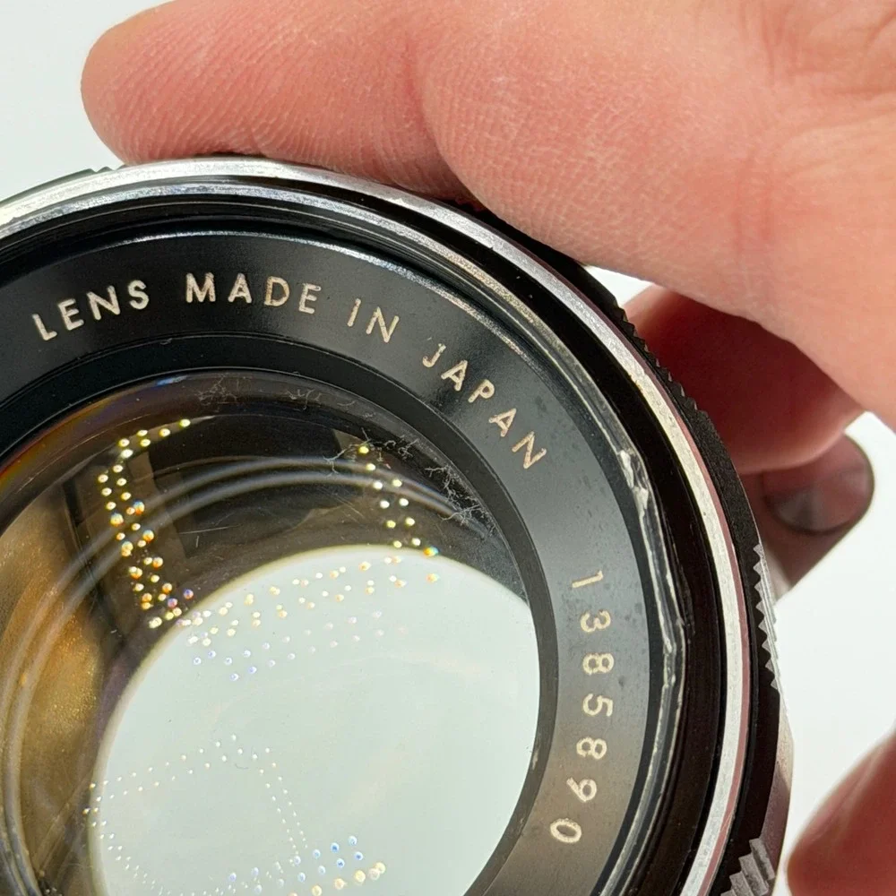 Auto Miranda 50mm f1.4 Vintage Prime Lens Japan for Miranda Mount Fungus Read